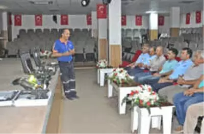 Adıyaman'da Kbrn Eğitimi Verildi