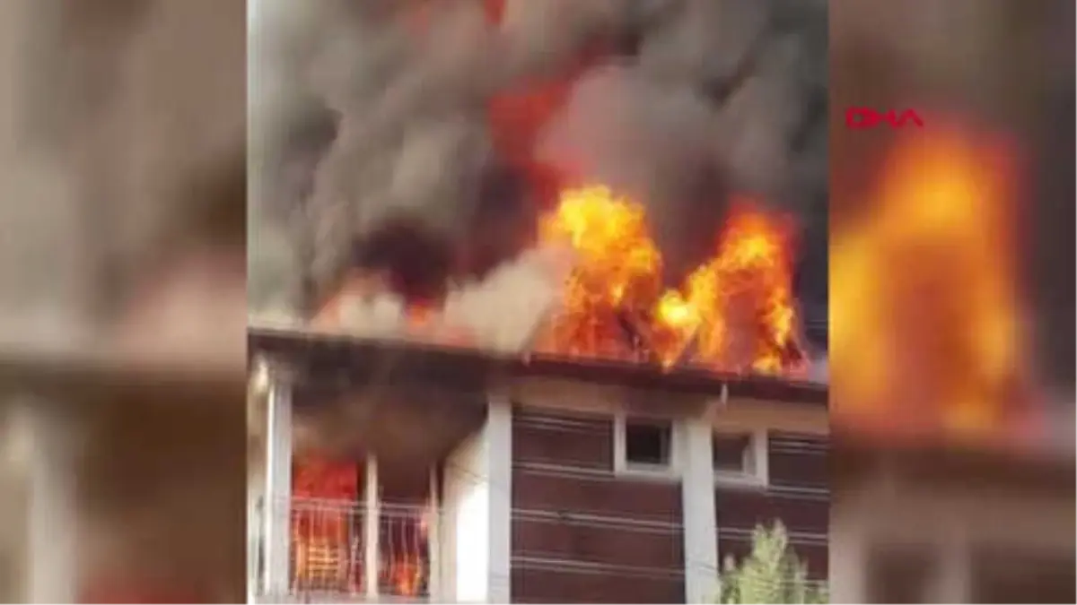 Denizli Butik Otel Alevlere Teslim Oldu