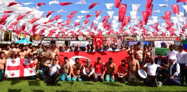 Kahramanmaraş'ta Uluslararası Güreş Festivali Tamamlandı
