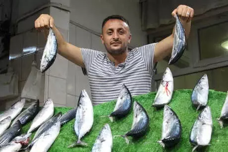 Zonguldak'ta Balık Tezgahta El Yakıyor