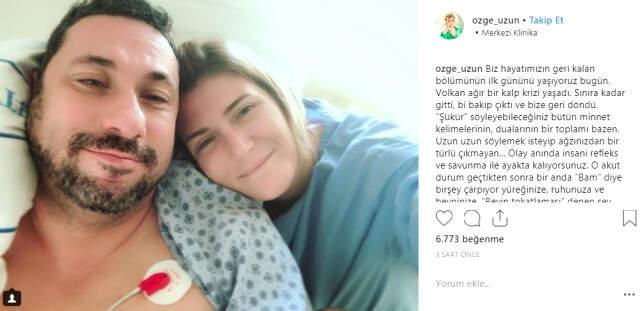 Ünlü Sunucu Özge Uzun'un Eşi Kalp Krizi Geçirdi