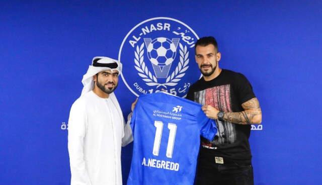 Beşiktaş'tan Ayrılan Negredo, Birleşik Arap Emirlikleri Takımına İmza Attı
