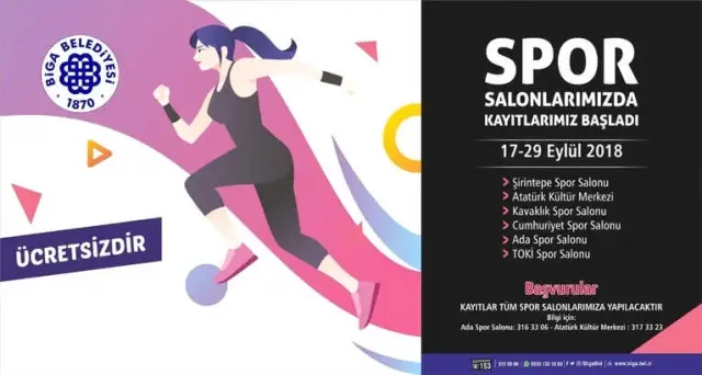 Biga'da Kurs Kayıtları Başladı