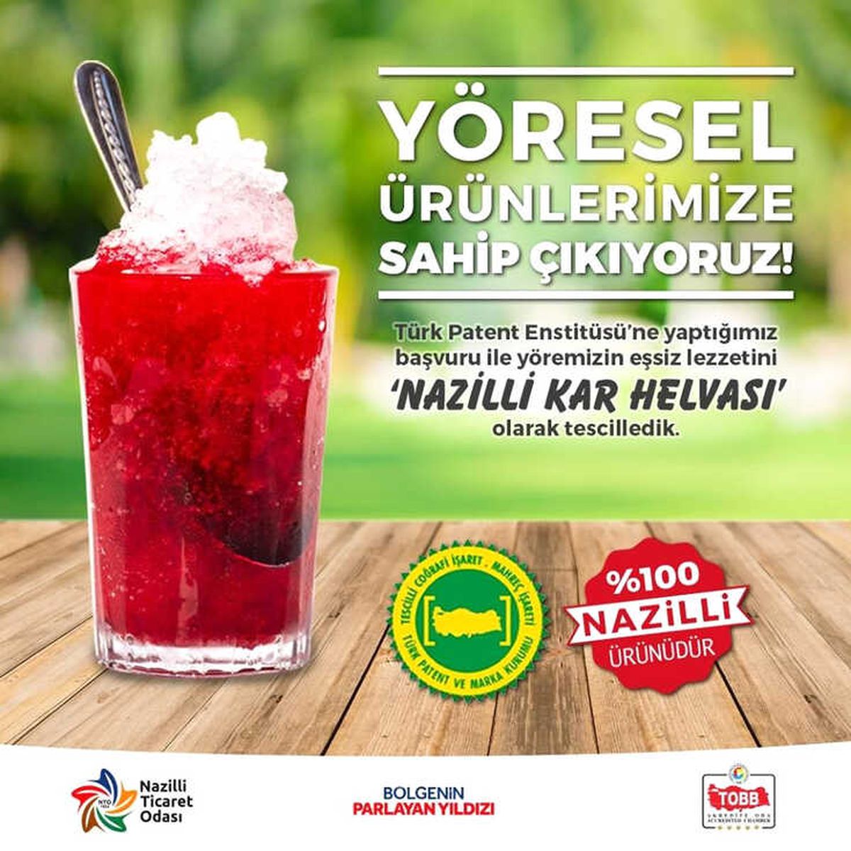 Nazilli'nin Doğal Kar Helvası Tescillendi