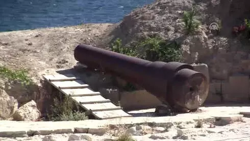 Patlamamış Top Mermisi Bulundu Patlamamış Top Mermisi Bulundu
