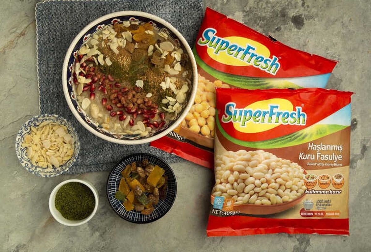 Şef Özlem Mekik'ten ve Superfresh'den Özel Aşure Tarifi