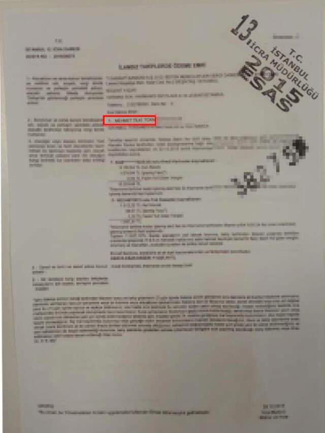 Aleyna Tilki'nin Babası Mehmet Tilki Hakkında İcra Takibi Başlatıldı