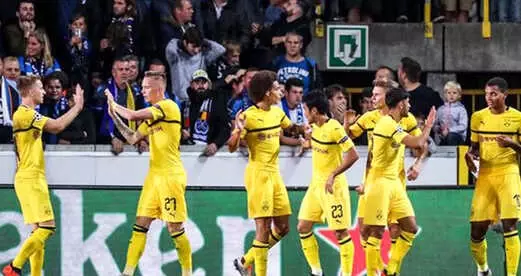 Borussia Dortmund, Club Brugge'yi Pulisic'in Attığı Golle 1-0 Mağlup Etti