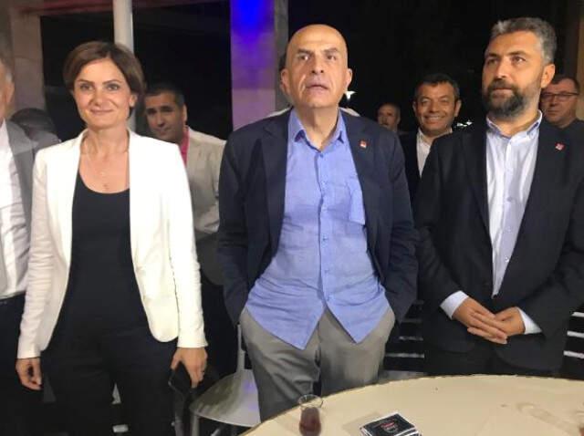 CHP'li Enis Berberoğlu Tahliye Olduktan Sonra Partililerle Çay Bahçesinde Buluştu