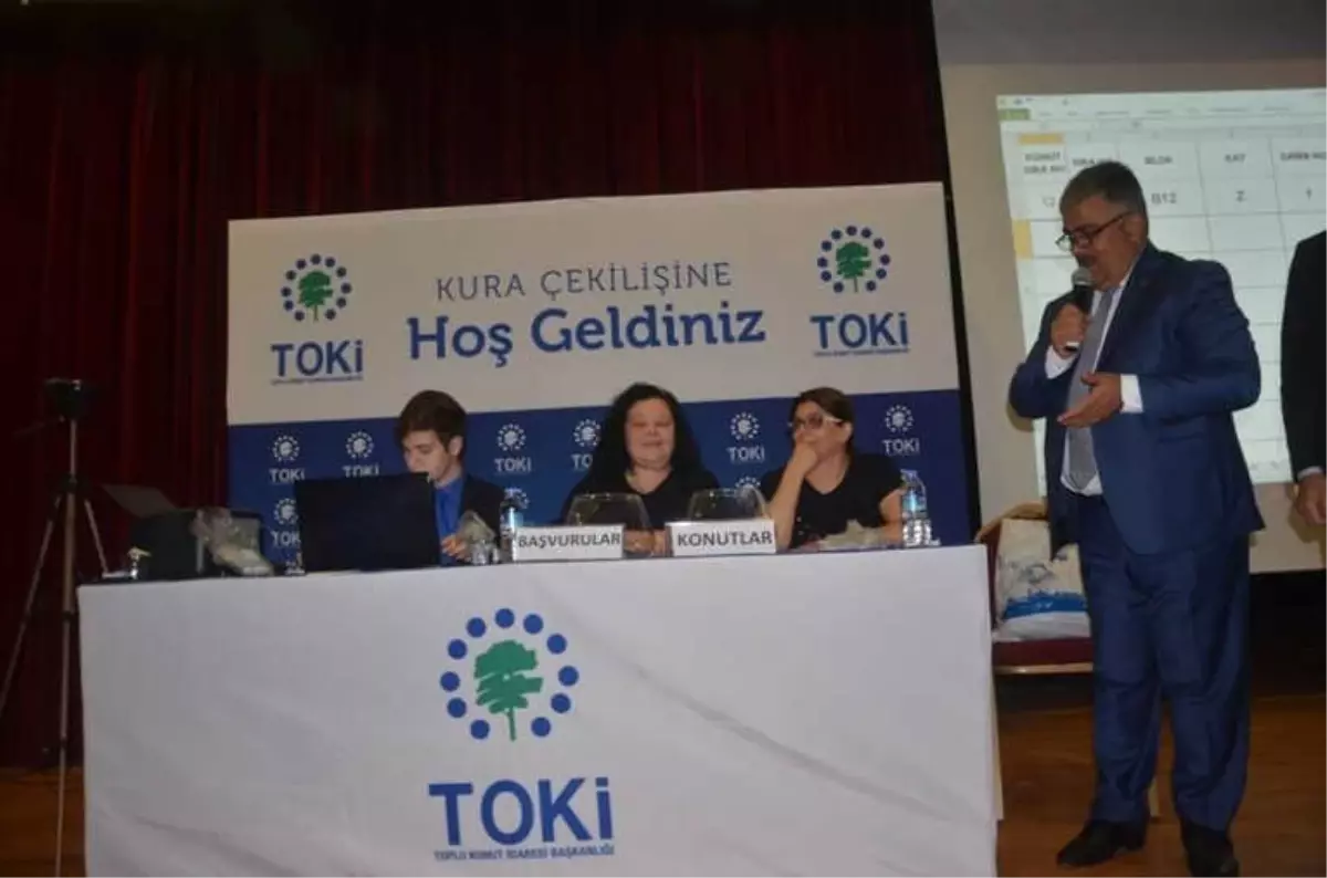 Ereğli'de TOKİ Kuraları Çekildi