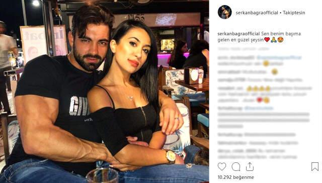 Gelin Adayı Hanife Gürdal'ın Eski Sevgilisi Serkan Bağra, Yeni Sevgilisiyle Fotoğraf Paylaştı