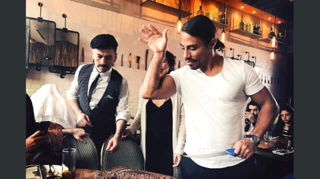 Sosyete Kasabı Nusret Gökçe Spor Hareketiyle Ağızları Açık Bıraktı