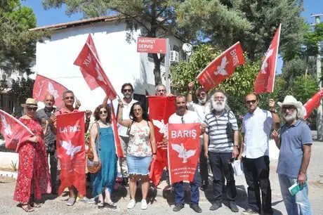 Datça Sokaklarına İsimleri Verilen 'Barış Şairleri' Anıldı