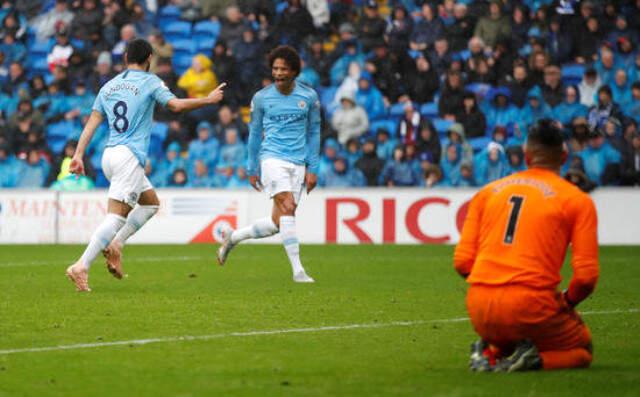 Manchester City, Cardiff'i Deplasmanda 5-0 Yendi
