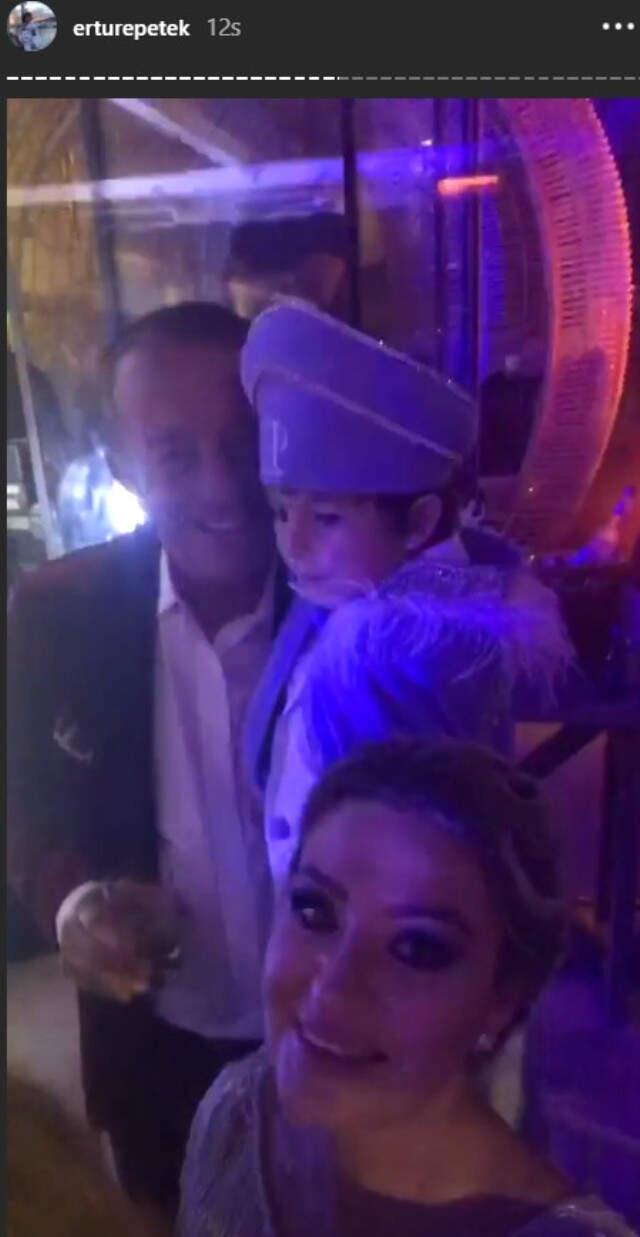 Ali Ağaoğlu, Oğlu Ali Ege'nin Sünnet Düğününde Eski Eşi Petek Ertüre ile Mutluluk Pozu Verdi