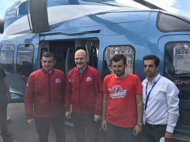 İçişleri Bakanı Soylu, Bayraktar SİHA'yı Yönetti