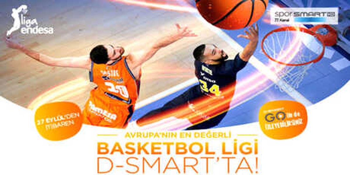 Avrupa'nın En Değerli Basketbol Ligi D-Smart'ta!