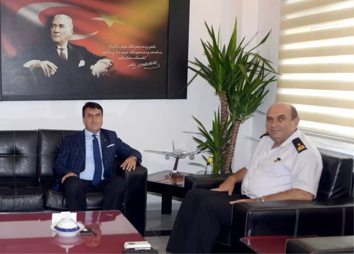 Başkan Dündar'dan Tuğgeneral Saraç'a Ziyaret