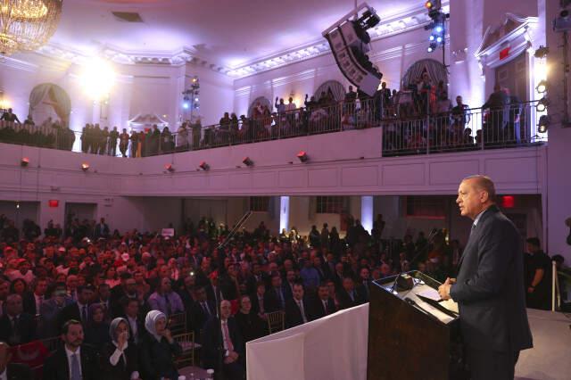 Cumhurbaşkanı Erdoğan New York'ta Türk - İslam Âleminin Temsilcileriyle Buluştu