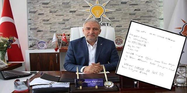 AK Parti'li İlçe Başkanının Torpil İçin Attığı Faks Yanlışlıkla CHP'li Vekile Gitti