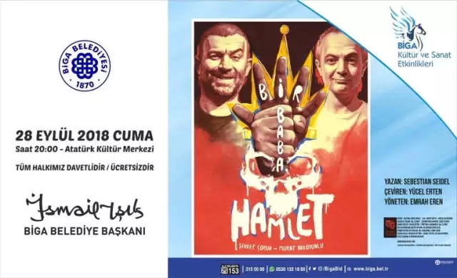 Akm'de Yeni Sezonun İlk Oyunu: 'Bir Baba Hamlet'