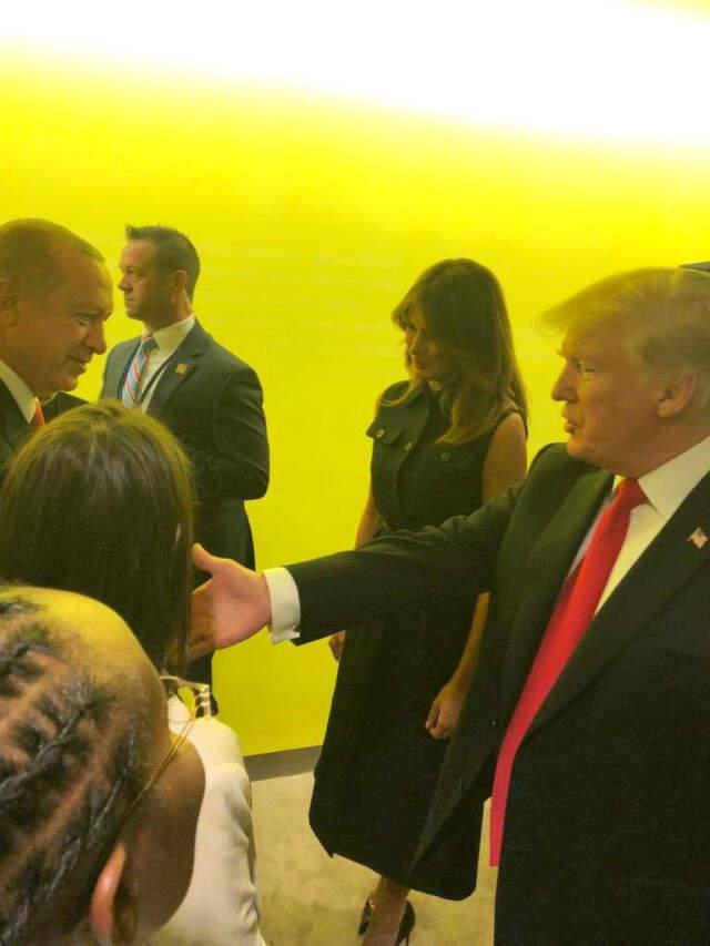 Başkan Erdoğan, BM Genel Kurulunda ABD Başkanı Trump ile Görüştü