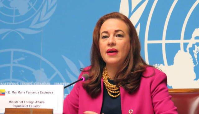 BM Genel Kurulu'nun 4. Kadın Kurul Başkanı: Maria Fernanda Espinosa