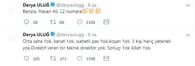 Derya Uluğ'dan Fenerbahçe İsyanı!