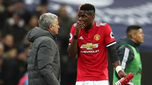 Manchester United Teknik Direktörü Jose Mourinho, Paul Pogba'nın Kaptanlığını Elinden Aldı Manchester United Teknik Direktörü Jose Mourinho, Paul Pogba'nın Kaptanlığını Elinden Aldı