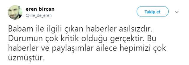 Son Dakika! CHP'li Vekilin Hayatını Kaybettiği İddialarına Oğlundan Yalanlama: Babamın Durumu Kritik Ama Yaşıyor