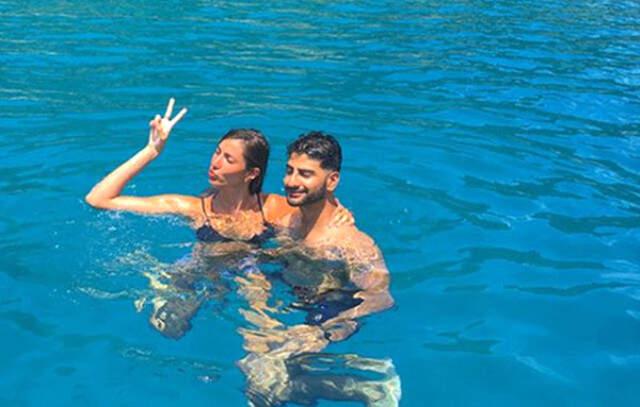 Miss Turkey 2018'in Birincisi Şevval Şahin'in Sevgilisi ile Fotoğrafları Ortaya Çıktı