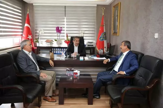 Başkan Karabacak'tan Şeker'e Hayırlı Olsun Ziyareti