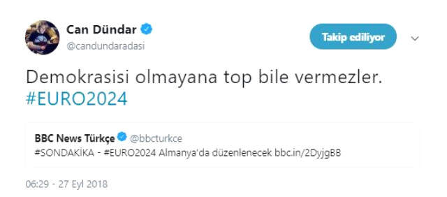 Can Dündar'ın Twitter Paylaşımı Sosyal Medyada Büyük Tepki Çekti!