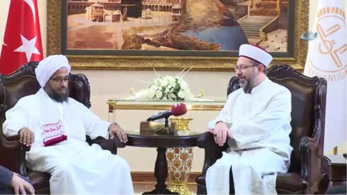 Somali Vakıflar ve Din İşleri Bakanı Hasan'dan Diyanet'e Ziyaret