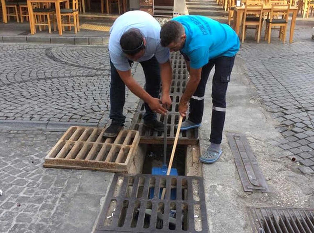 Çeşme'de Fırtına ve Aşırı Yağış Hazırlığı
