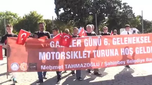 Gaziler Motosiklet Gaziantep Turu Yaptı Gaziler Motosiklet Gaziantep Turu Yaptı