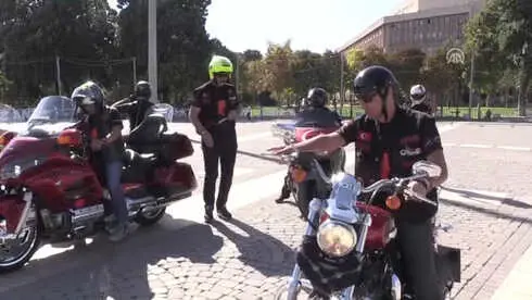 Gaziler Motosiklet Gaziantep Turu Yaptı Gaziler Motosiklet Gaziantep Turu Yaptı