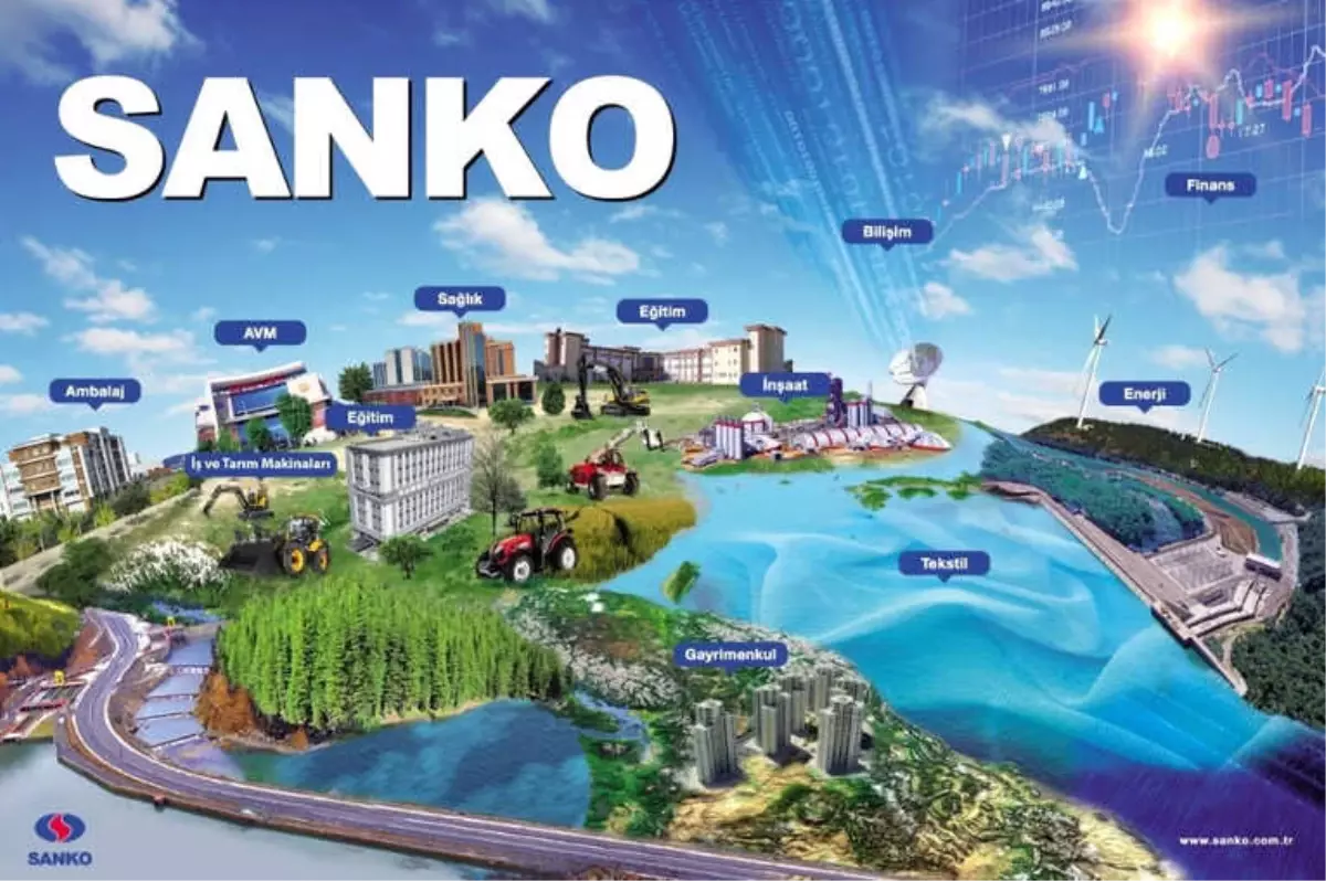 Anadolu'nun En Büyük 500 Şirketi Araştırmasına Sanko Damgası