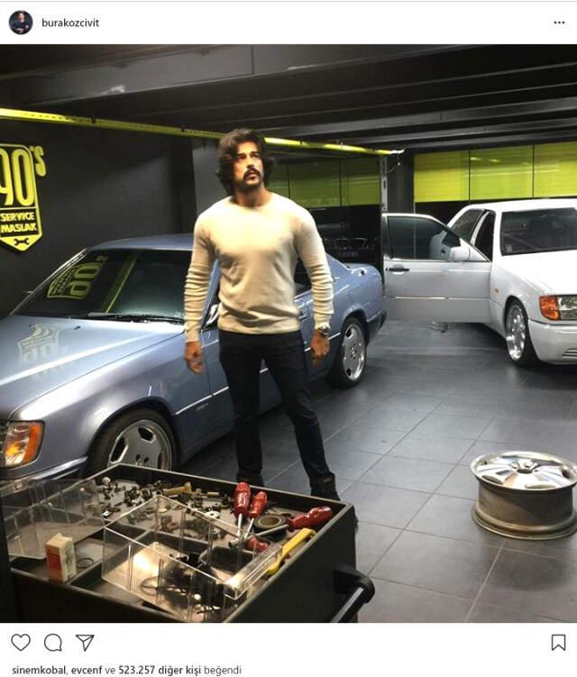 Oyuncu Burak Özçivit, Yeni İmajıyla Tarihi Karakter 'Tarkan'a Benzetildi