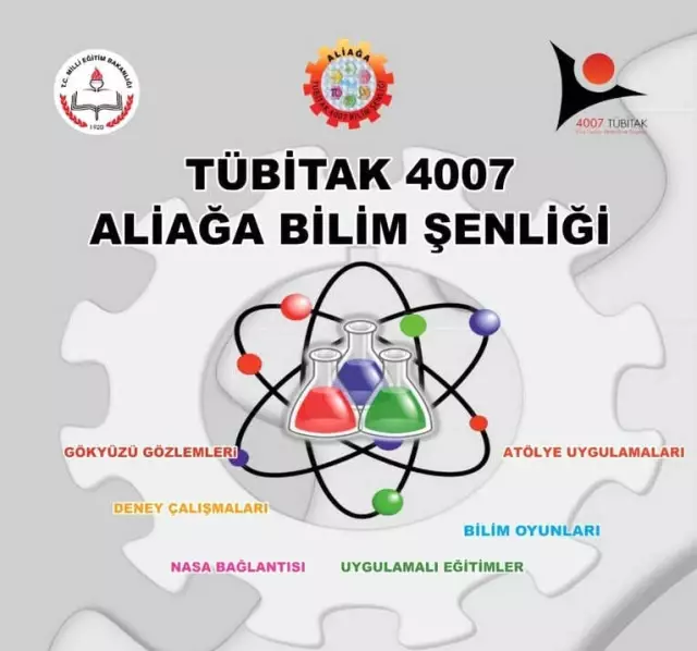 Aliağa'da Tübitak 4007 Bilim Şenliği