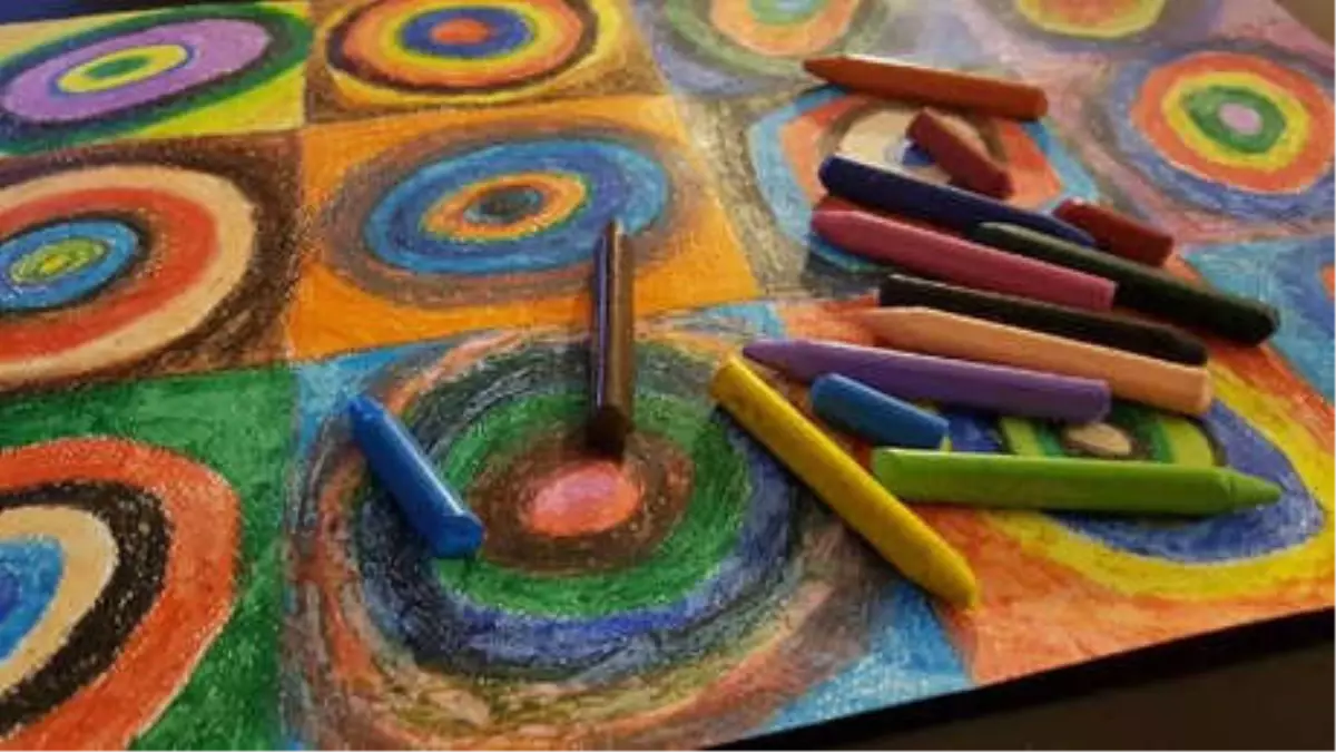 Çocuklar Trump Art Gallery'de Kandinsky'i Yorumlayacak