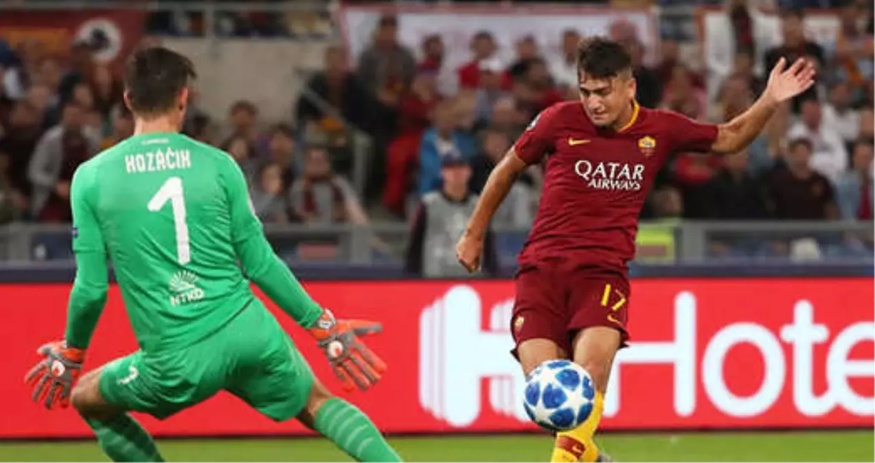 Milli Oyuncu Cengiz Ünder'in Yıldızlaştığı Maçta Roma, Viktoria Plzen'i Gole Boğdu
