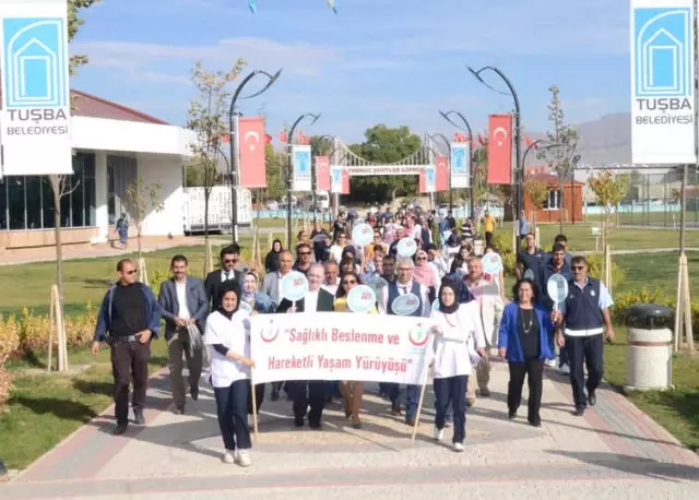 Tuşba'da 'Dünya Yürüyüş Günü' Etkinlikleri Tuşba'da 'Dünya Yürüyüş Günü' Etkinlikleri