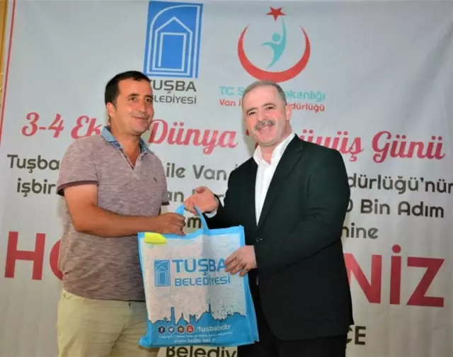 Tuşba'da 'Dünya Yürüyüş Günü' Etkinlikleri Tuşba'da 'Dünya Yürüyüş Günü' Etkinlikleri