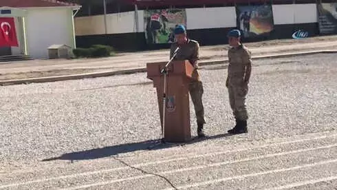 Jandarma Komando Tabur Komutanlığında Bedelli Erler Yemin Etti