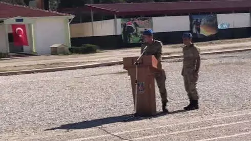 Jandarma Komando Tabur Komutanlığında Bedelli Erler Yemin Etti