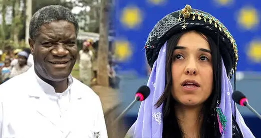 Nobel Barış Ödülü'nü Alan Nadia Murad ve Denis Mukwege Kimdir? Nobel Barış Ödülü'nü Alan Nadia Murad ve Denis Mukwege Kimdir?