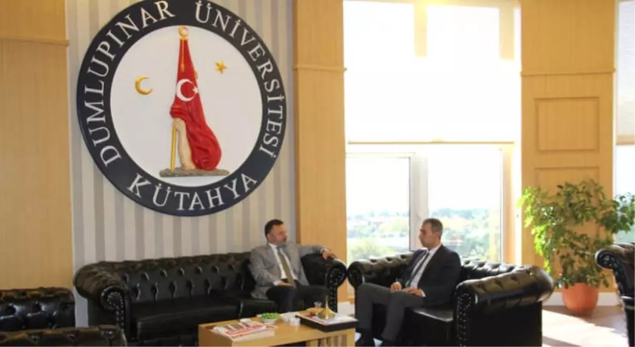 Kütahya İdare Mahkemesi Başkanı Turan'dan Rektör Gören'e Ziyaret