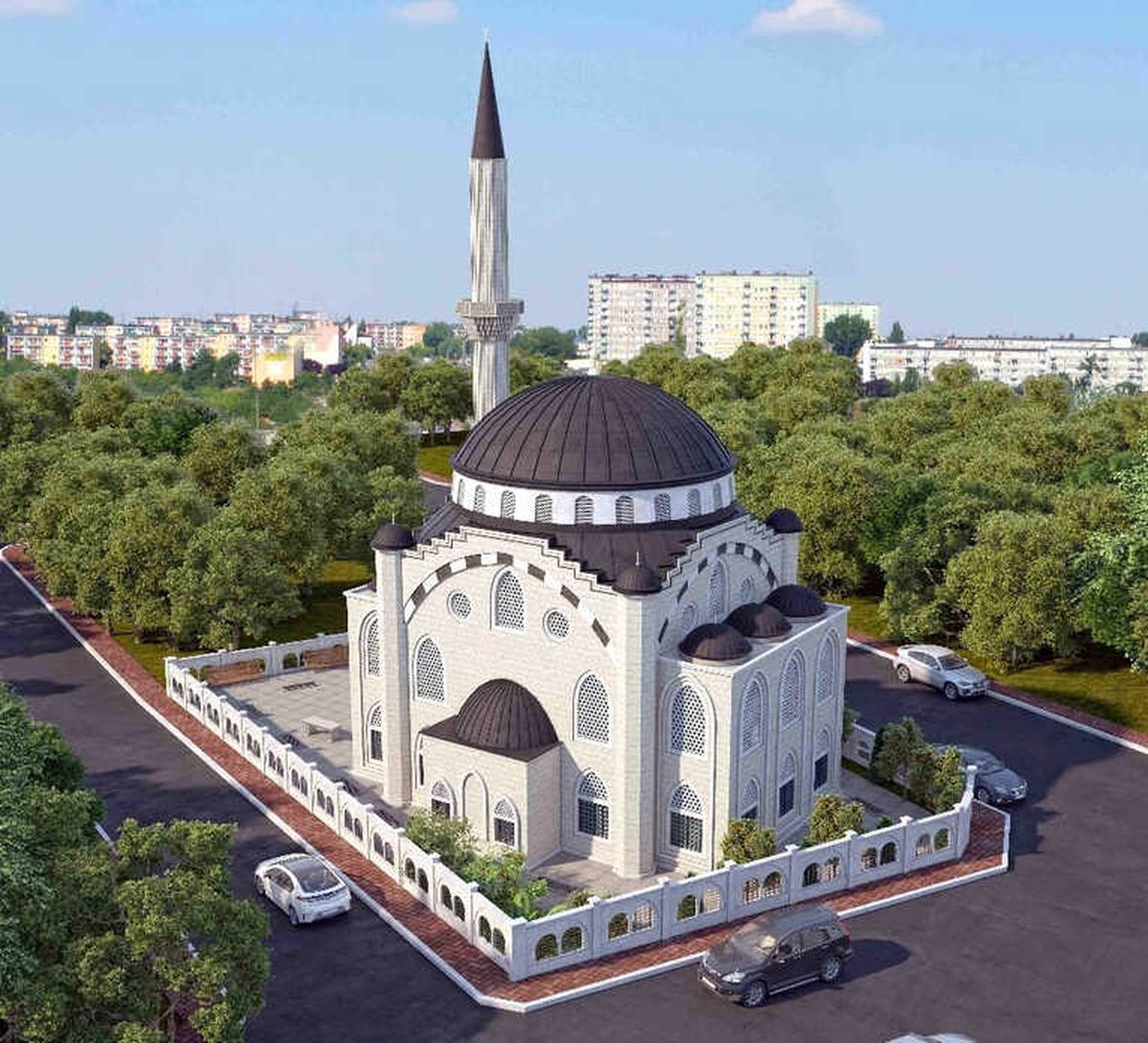Bağcılar'da 954 Kişilik Cavat Yerlikaya Camii'nin Temeli Atıldı