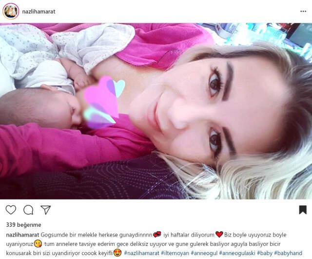 İşte Benim Sitilim Yarışmacısı Nazlı Hamarat'tan Bir Emzirme Pozu Daha!
